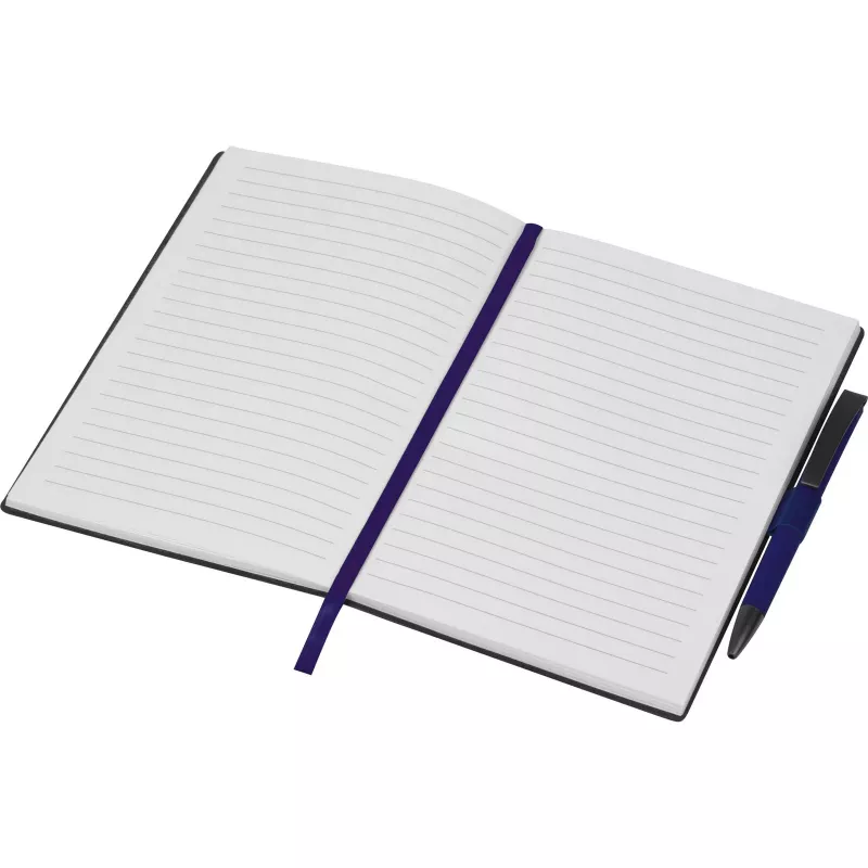 Notes A5 w linie z długopisem MERSIN - granatowy (562044)