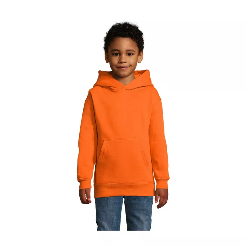 Bluza dziecięca z kapturem 280 g/m² Sol's SLAM KIDS - Pomaranczowy (S13255-OR)