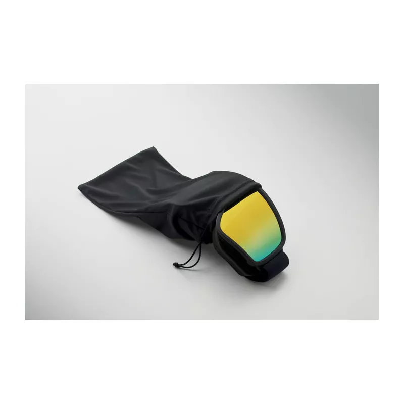 Gogle narciarskie UV400 lustrzane NISEKO - Pomaranczowy (MO3194-10)