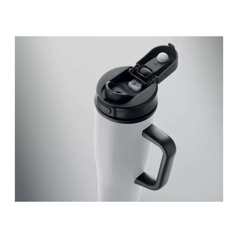 Kubek termiczny ze stali z recyklingu 900 ml ATLANTA - Bialy (MO3213-06)
