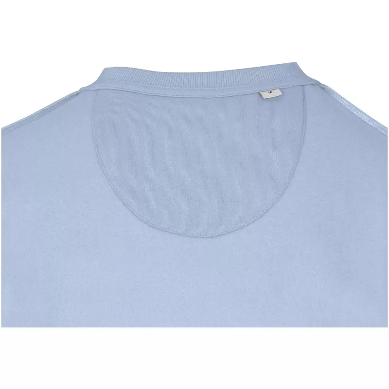 Jasper organiczna bluza unisex z recyklingu o gramaturze 280 g/m² z okrągłym dekoltem i certyfikatem OCS - Niebieski mgła (39561-MISTBLUE)
