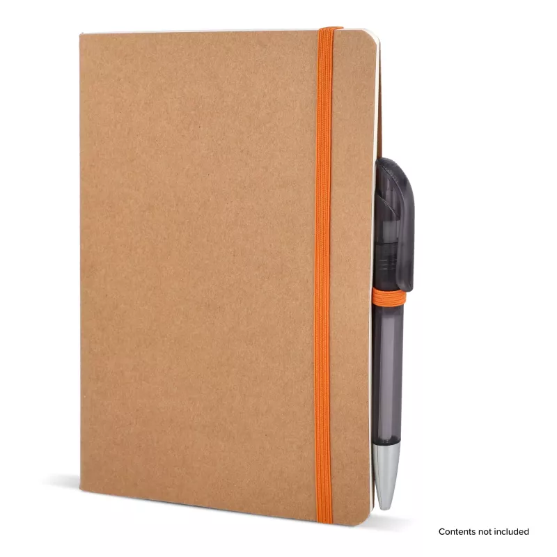 Zeszyt w miękkiej okładce Kraft Paper A5 - pomarańczowy (LT92061-N0026)