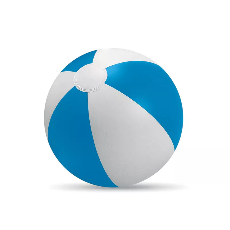 Piłka plażowa dmuchana z PVC 23,5 cm PLAYTIME - Niebieski (IT1627-04)