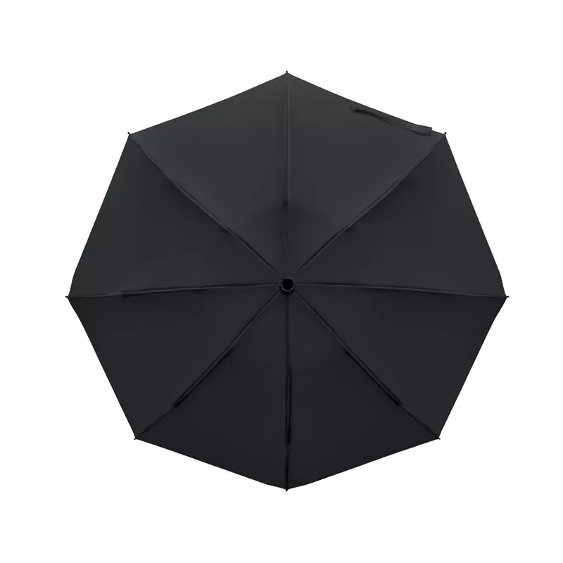 Parasol odwrotny składany 23" z RPET AGUMBE - Czarny (MO2925-03)