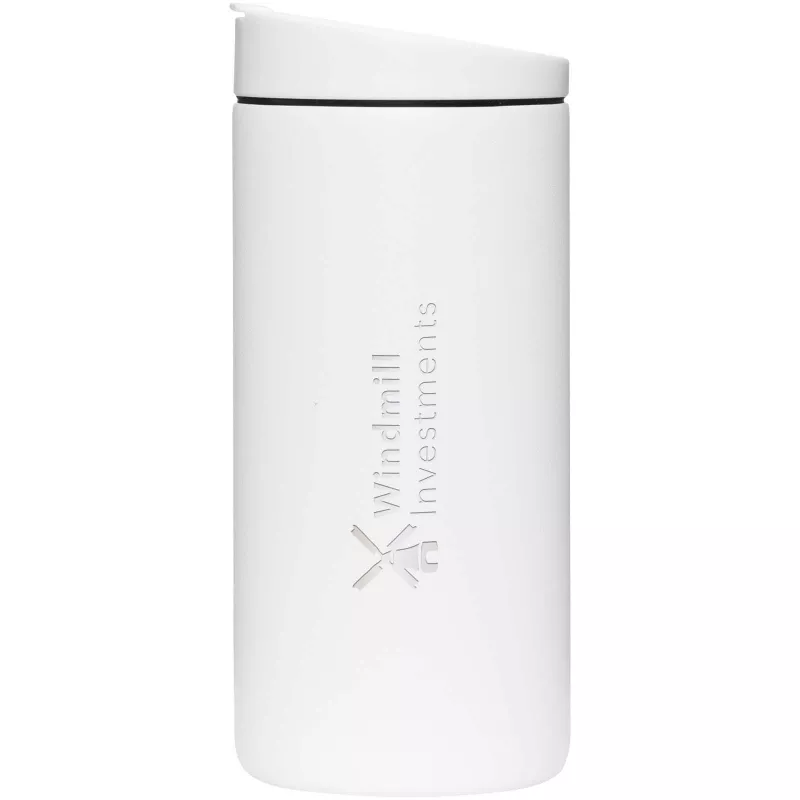 MiiR Flip Traveler butelka na wodę o pojemności 354 ml - Biały (10093301)