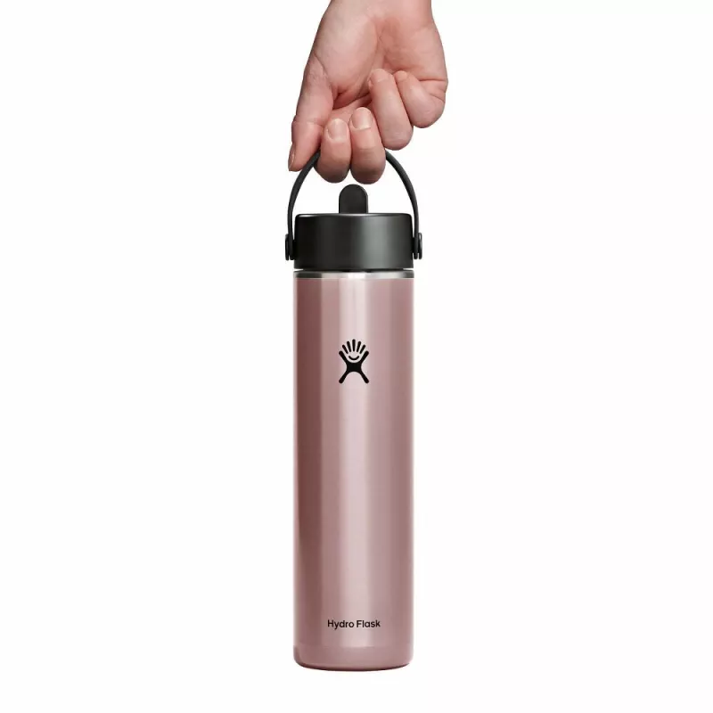 710 ML LIGHTWEIGHT WIDE FLEX STRAW CAP QUARTZ - Quartz (LW24LWFS088)