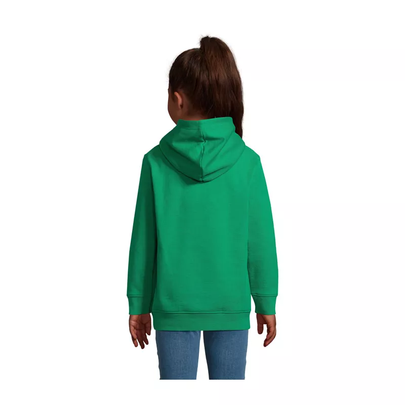 Bluza dziecięca z kapturem Sol's CONDOR KIDS - Zielony (S04238-KG)