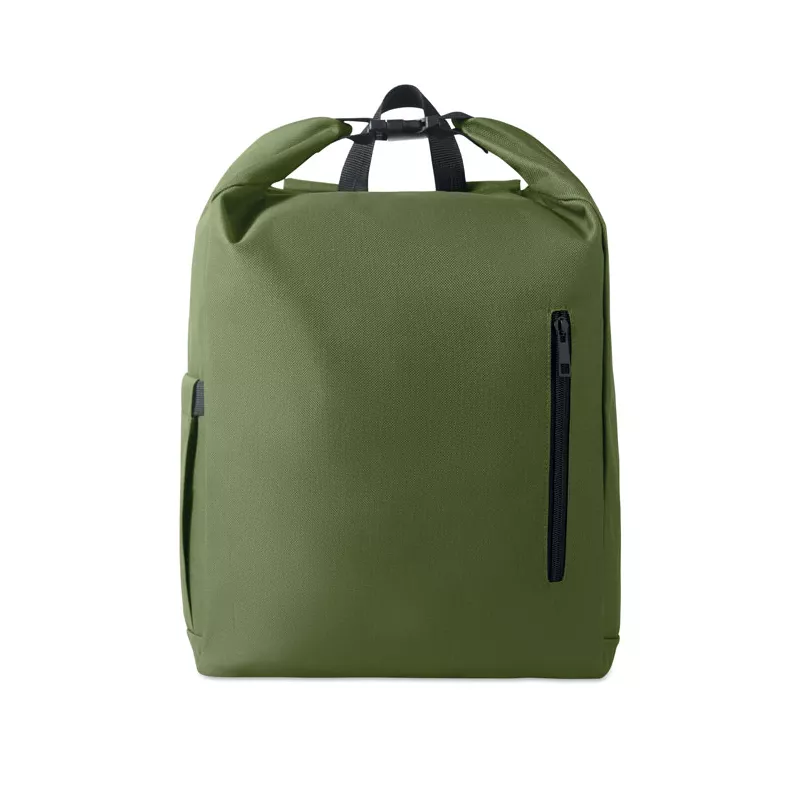Plecak na laptop 15" z RPET 600D UNITON - Zieleń Wojskowa (MO2969-49)