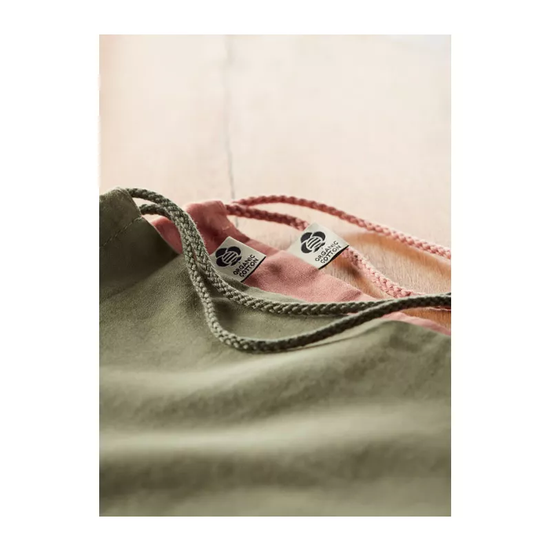 Torba z bawełny organicznej 140 g/m² YUKI COLOUR - Zielony (MO6355-09)