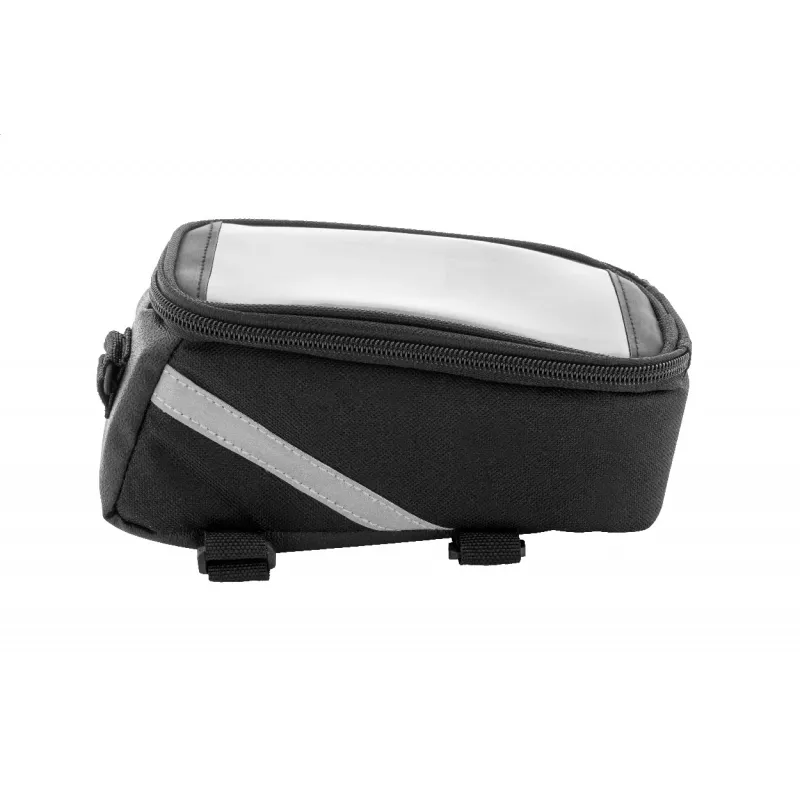 Velofon Torba na telefon komórkowy do roweru RPET - czarny (AP800048-10)