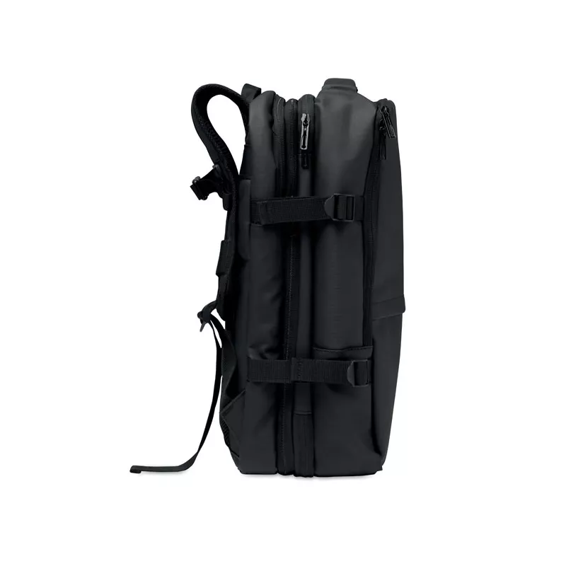 Plecak rozciągliwy na laptop 15" RPET 20 l XJUST - Czarny (MO3190-03)