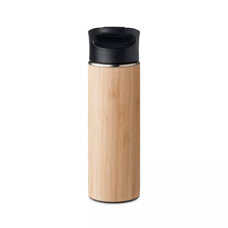 Termos z bambusową osłoną 450 ml NANDA - Drewna (MO6371-40)