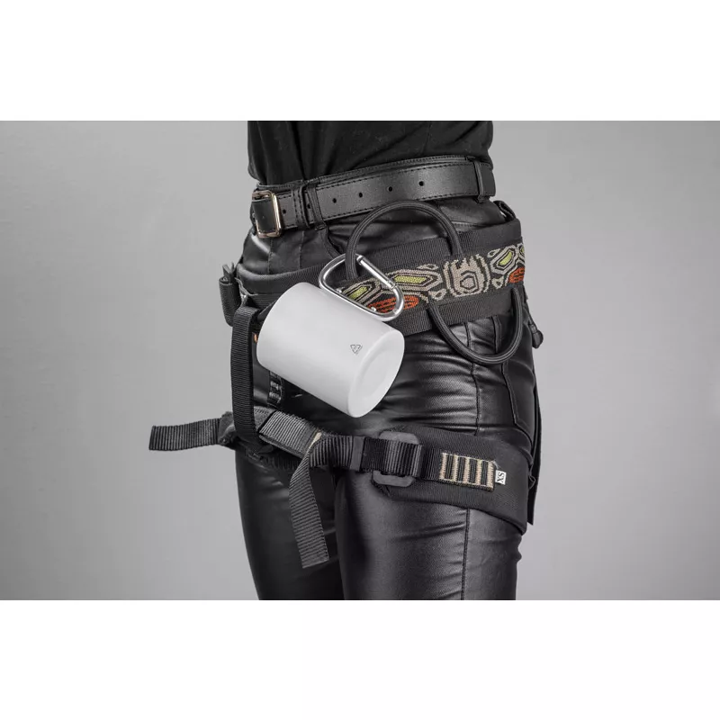 Kubek z recyklingowanej stali nierdzewnej VIVO 250 ml - biały (16405-01)