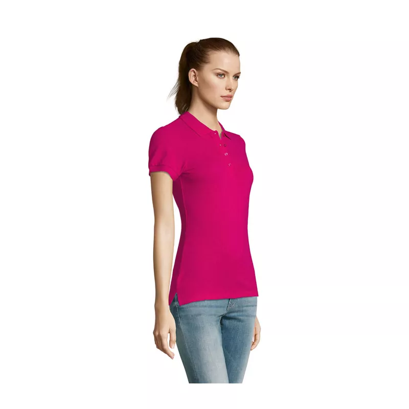 Koszulka polo damska piqué 170 g/m² Sol's PASSION - Fuchsia (S11338-FU)
