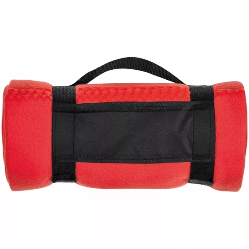 Koc z polaru NASHVILLE 170 g/m² - czerwony (690205)