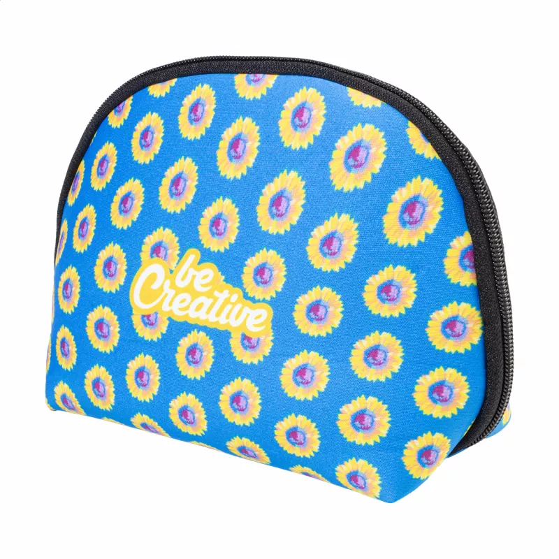 CreaBeauty Soft M personalizowana kosmetyczka RPET - czarny (AP715007-10)