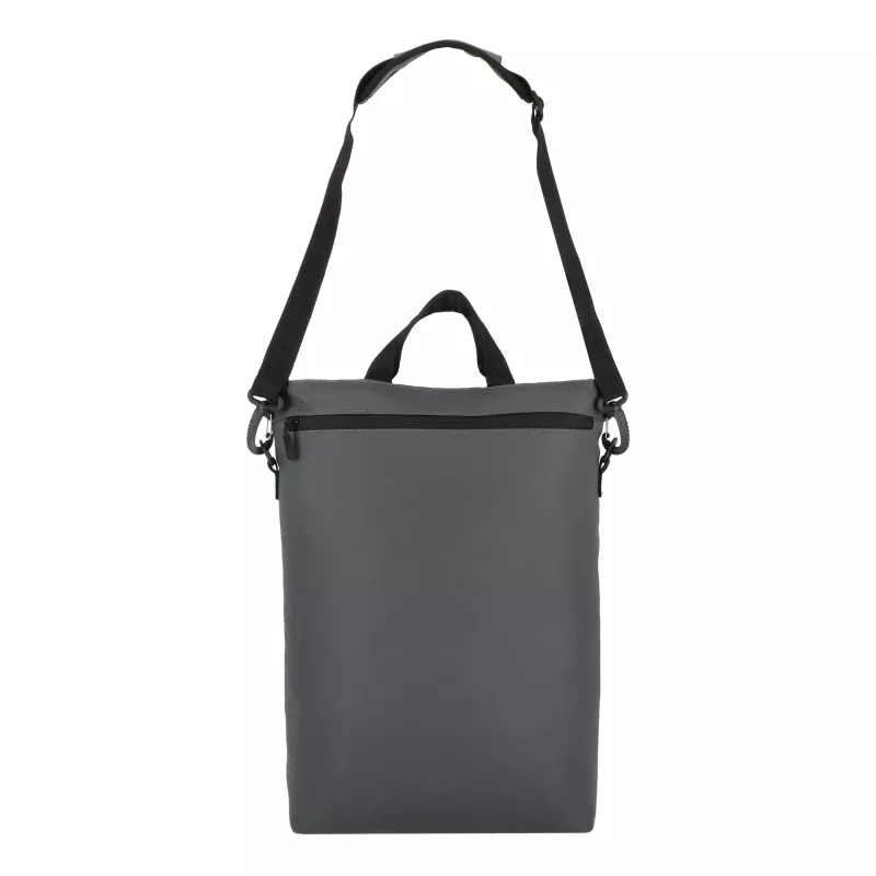 Plecak na laptopa PU Kyiv 28 x 42 x 12,5 cm - szary (LT95342-N0061)