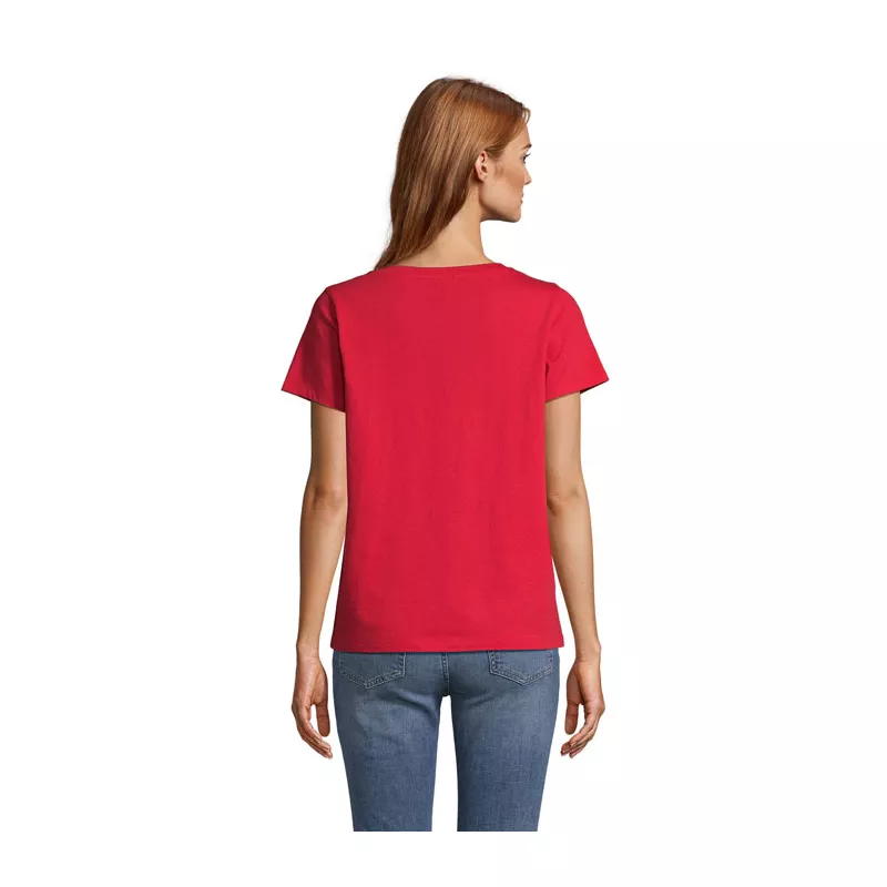Koszulka damska V-neck Sol's REGENT V WOMEN - Czerwony (S04766-RD)