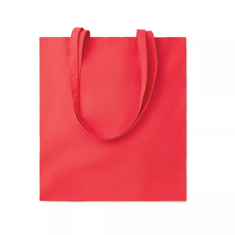 Torba z bawełny organicznej 180 g/m² TURA COLOUR - Czerwony (MO6851-05)