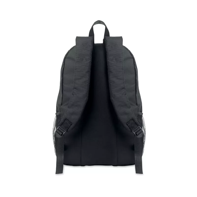 Plecak RPET 600D ze sznurkiem HIGE - Czarny (MO2491-03)