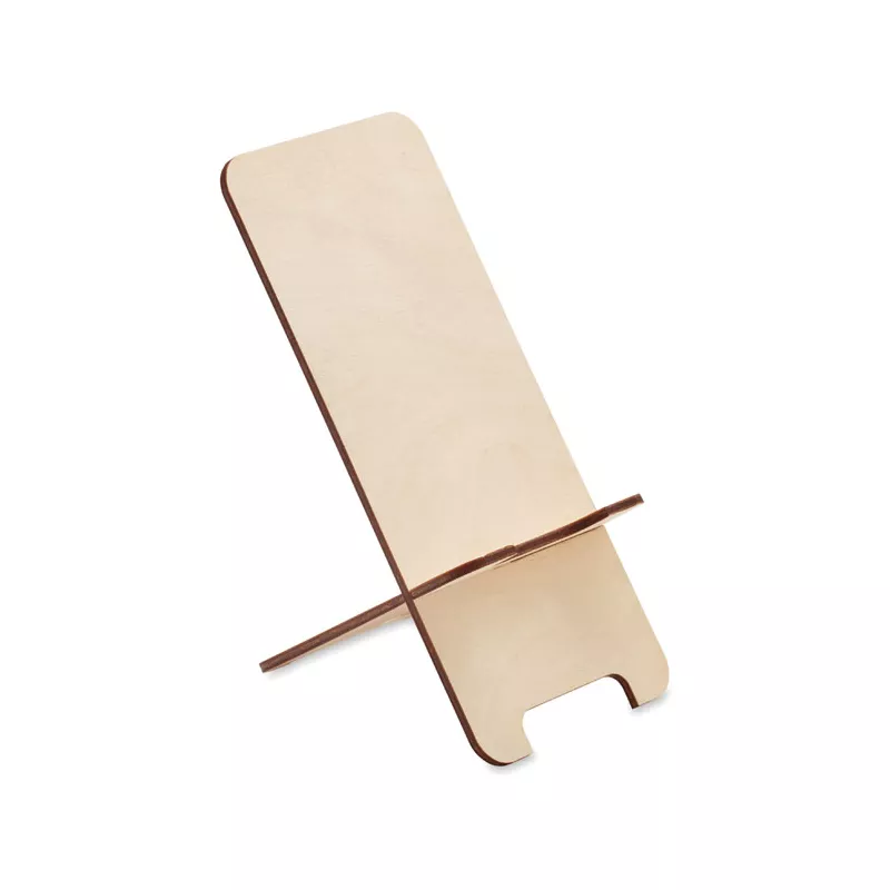 Stojak na telefon brzozowy z nasionami GROUW STAND - Drewna (MO6690-40)