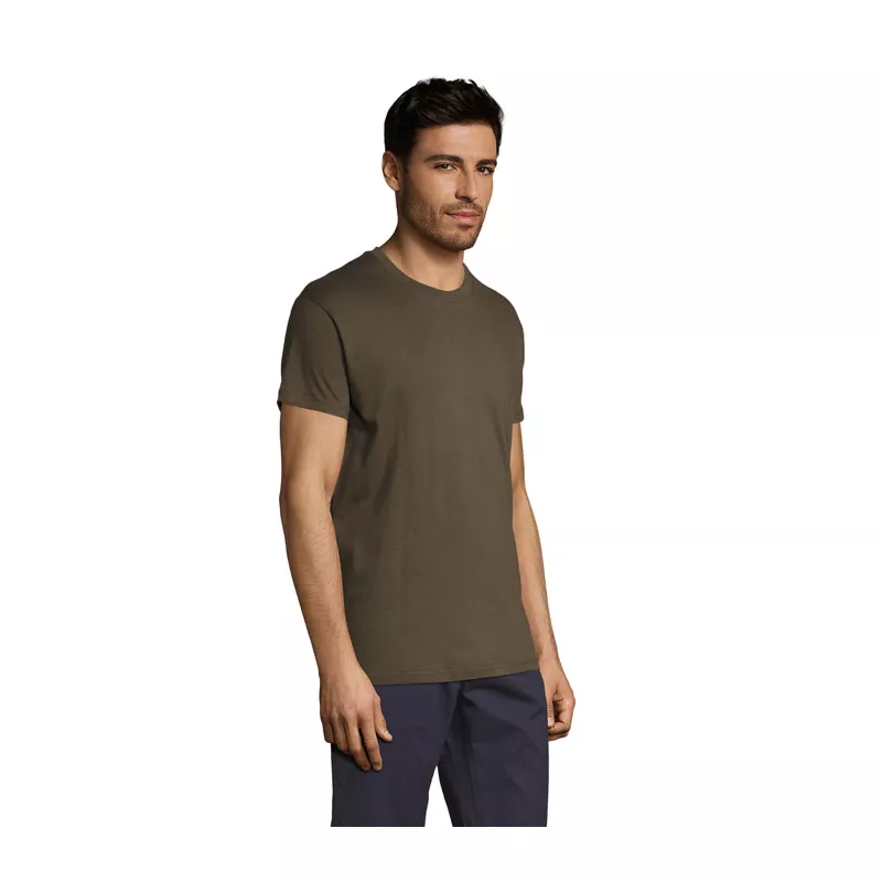 Koszulka unisex bawełniana 150 g/m² Sol's REGENT - Army (S11380-AR)