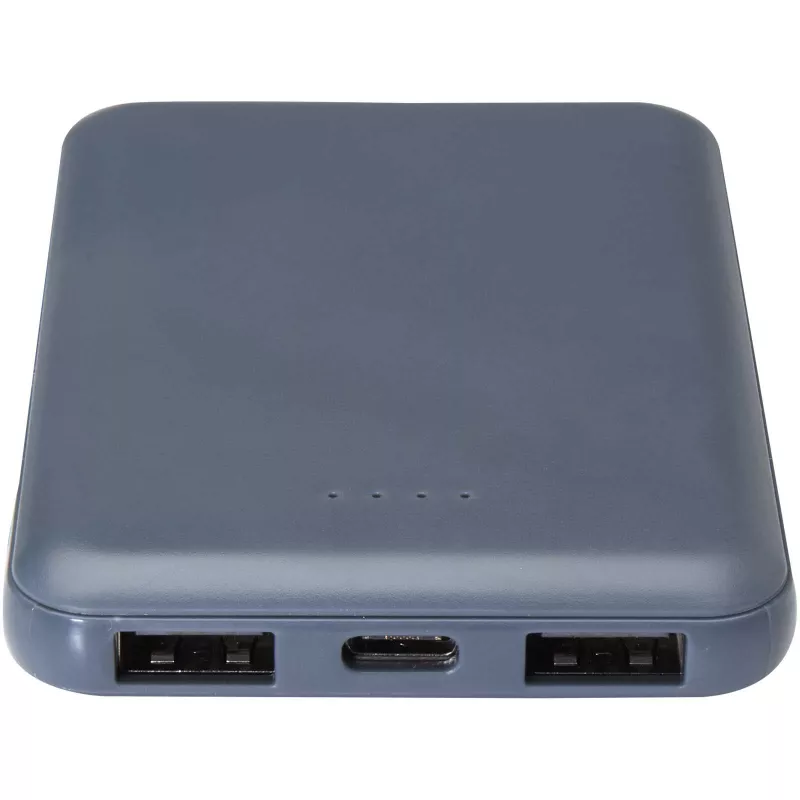 Asama powerbank o pojemności 5000 mAh Type-C z tworzyw sztucznych pochodzących z recyklingu - Hale Blue (12438355)