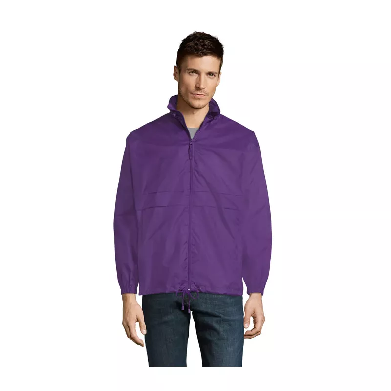 Kurtka wiatrówka unisex wodoodporna Sol's SURF - Dark Purple (S32000-DA)
