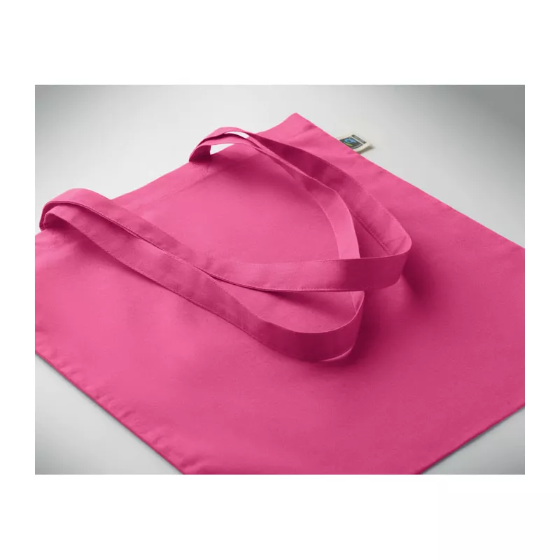 Torba bawełniana Fairtrade 180 g/m² OSOLE+ COLOUR - Fuksja (MO2589-38)