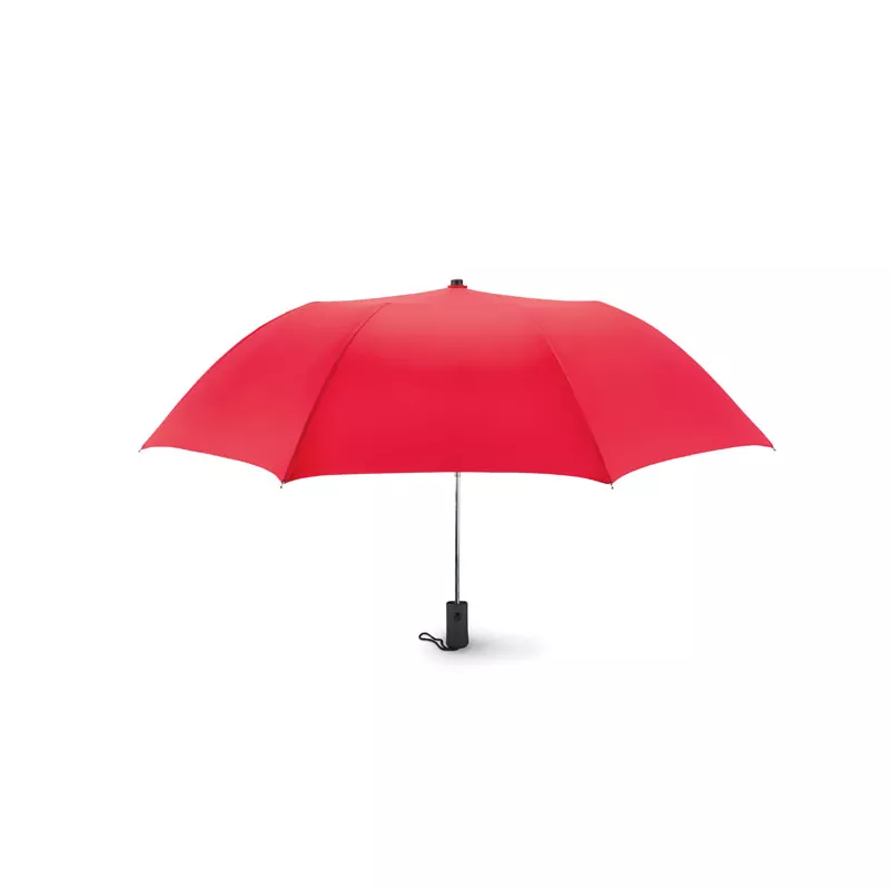 Parasol składany 21" automatyczny HAARLEM - Czerwony (MO8775-05)