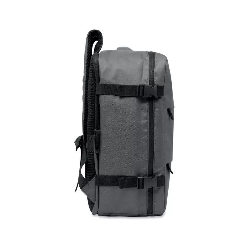Plecak kabinowy rozciągliwy 15" RPET 20 l ASPEN - Kamienny Szary (MO3195-15)