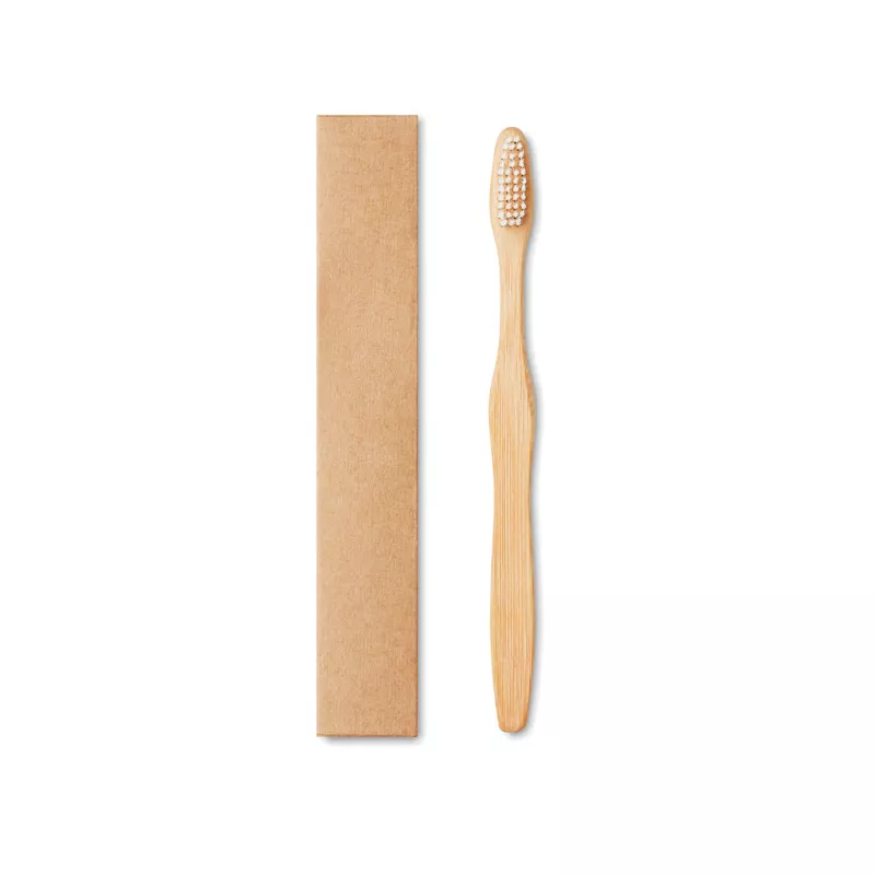 Szczoteczka do zębów bambusowa DENTOBRUSH - Bialy (MO9877-06)