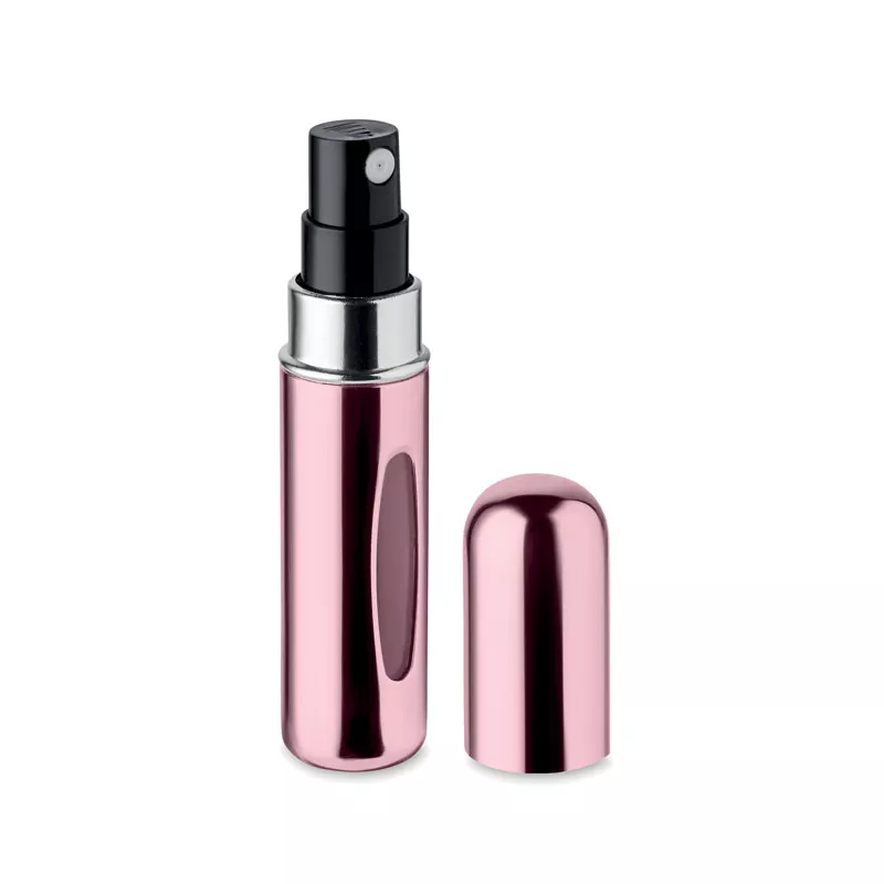 Atomizer na perfumy aluminiowy 5 ml SPRAY - Dziecięcy Róż (MO3133-11)