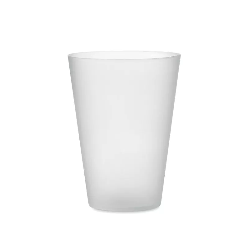 Kubek eventowy z PP 300 ml FESTA - Przezroczysty Bialy (MO6375-26)