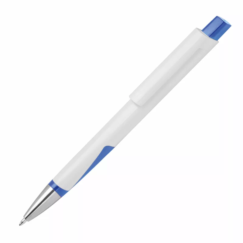 Długopis z ABS z recyklingu MAJA - white (1547104)