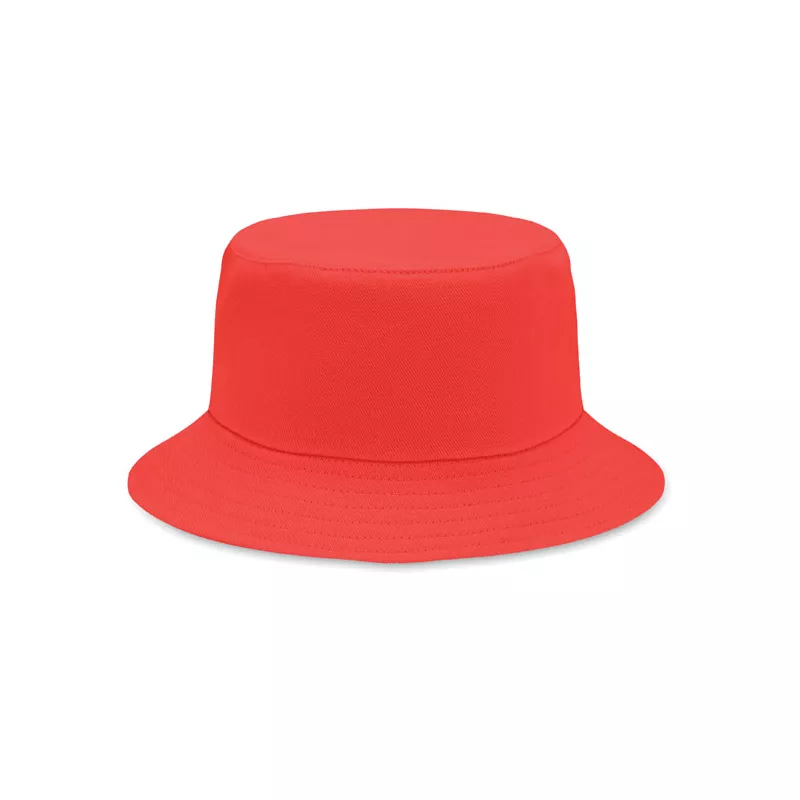 Kapelusz przeciwsłoneczny bawełniany 260 g/m² MONTI - Czerwony (MO2261-05)