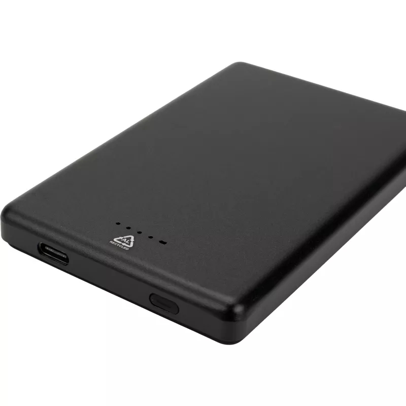 Power bank 5000 mAh z ładowarką indukcyjną Magsafe OLIMPIA - czarny (3395803)