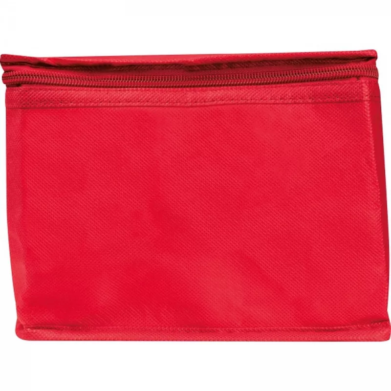 Torba termiczna non woven na 6 puszek 330 ml LUDMILA - czerwony (6154205)