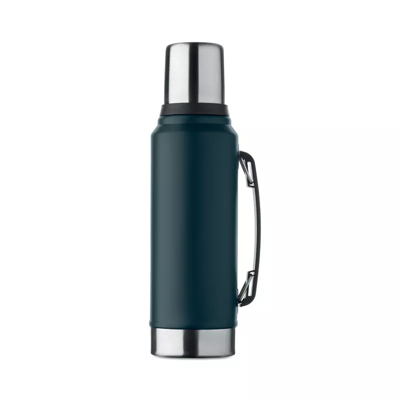 Termos stalowy z kubkiem 1000 ml NYIMA - Francuski Granat (MO2710-85)