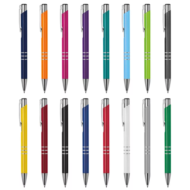 Długopis metalowy LAS PALMAS - turkusowy (363914)