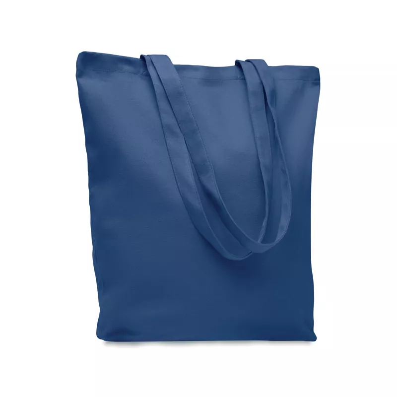 Torba bawełniana na zakupy 270 g/m² RASSA COLOURED - Niebieski (MO6442-04)
