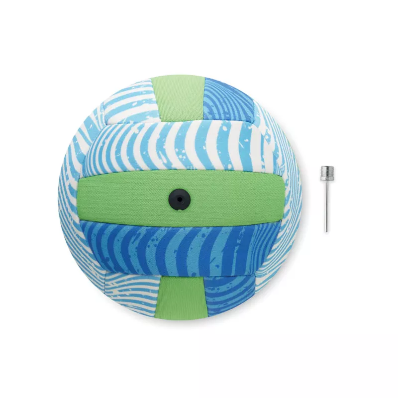 Piłka plażowa z neoprenu 16 cm GRASP - Wielokolorowy (MO2975-99)