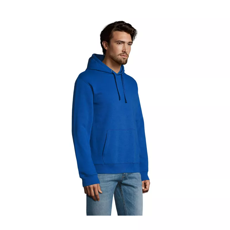 Bluza męska z kapturem 280 g/m² Sol's SPENCER - Niebieski (S02991-RB)