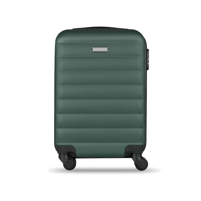 Walizka twarda 20" z ABS na 4 kółkach BUDAPEST - Ciemnozielony (MO9178-60)