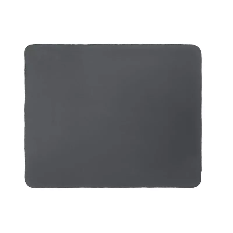Koc polarowy RPET 120x150 cm 130 g/m² BOGDA - Kamienny Szary (MO6805-15)