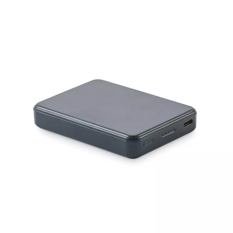 Powerbank 5000 mAh PD 20W z ABS z recyklingu KLEINPOW - Francuski Granat (MO2602-85)