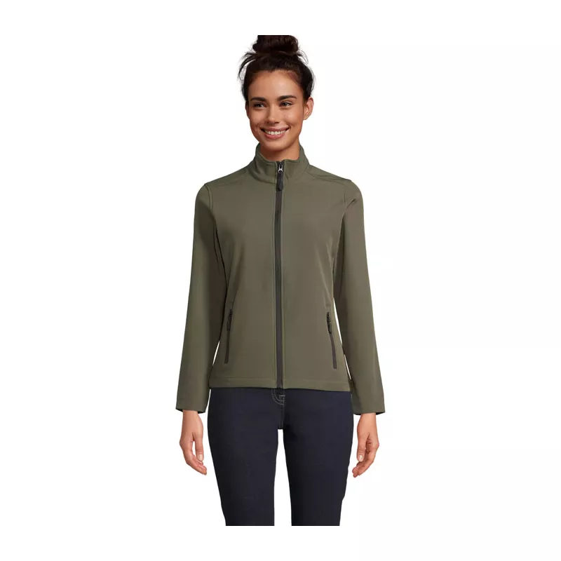 Kurtka softshell damska 2-warstwowa Sol's RACE WOMEN - Army (S01194-AR)