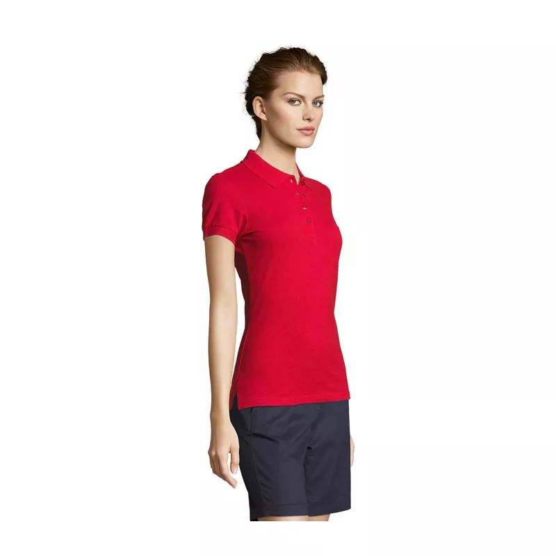 Koszulka polo damska piqué 210 g/m² Sol's PEOPLE - Czerwony (S11310-RD)