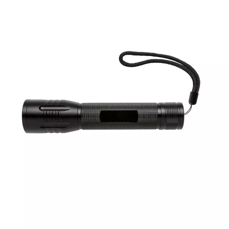 Duża latarka CREE 3W - czarny (P513.461)