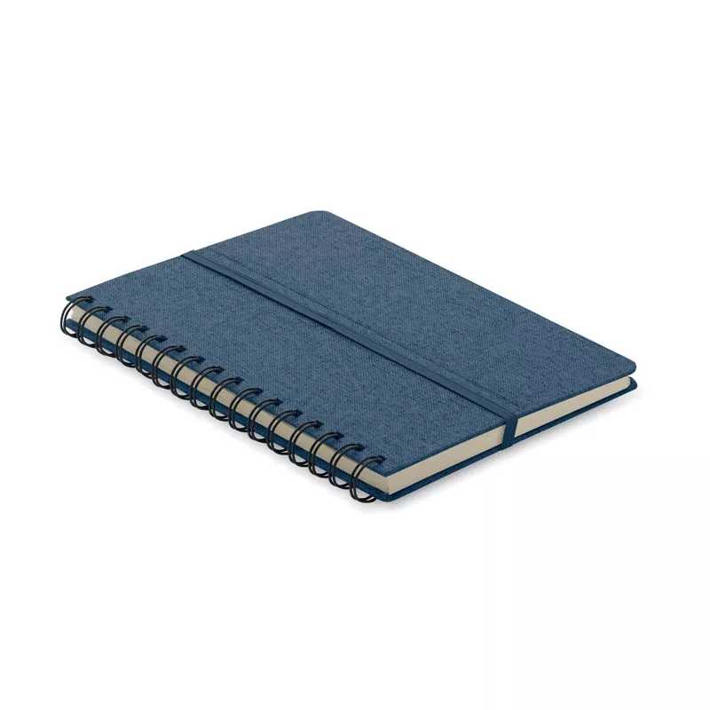 Notes A5 z podstawką 80 kartek w linię STRATA - Niebieski (MO2522-04)